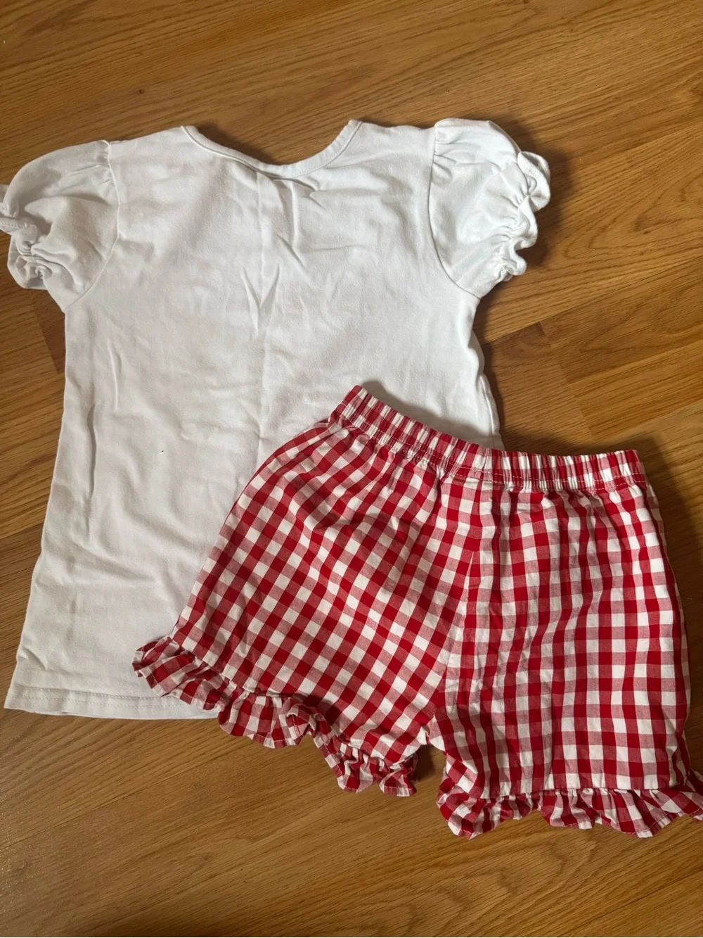 Stitchy Fish Back to School Matching Shorts Set 5